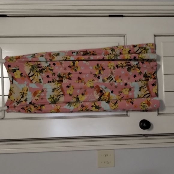 ASOS maxi skirt long floral button 90s inspired size 8 hawaiian floral ASOS - Picture 4 of 8